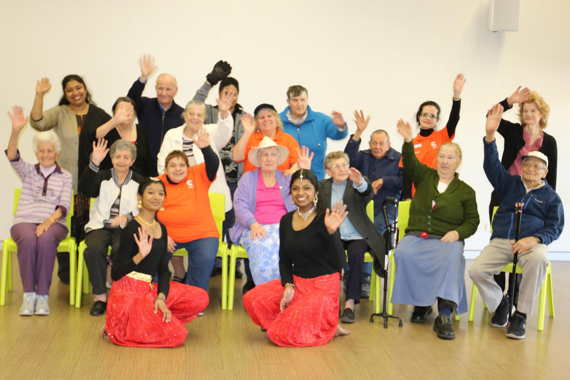 group shot of participant in program