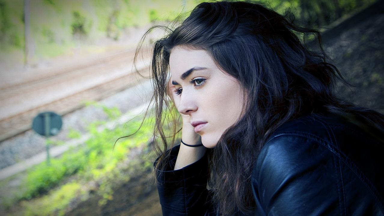 sad woman