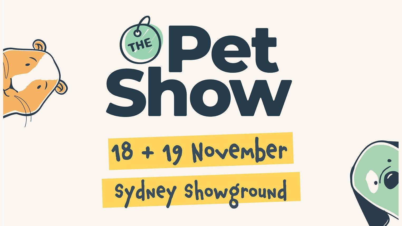 the pet show 18 and 19 november sydney showground