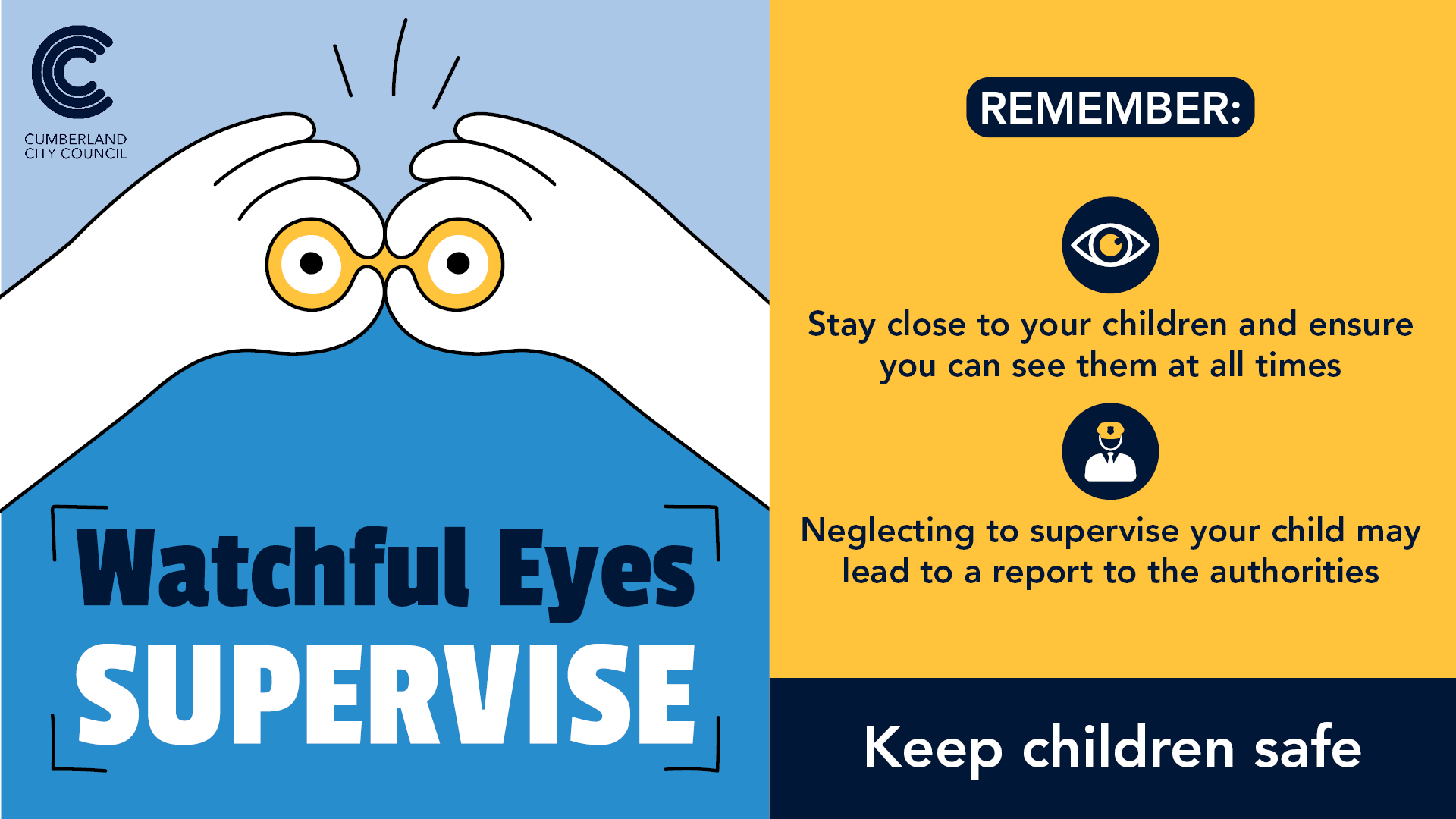 Watchful Eyes Supervise: Keeping Children Safe