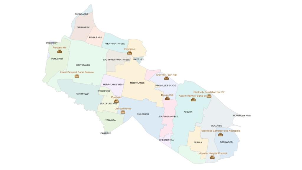 Historic buildings Cumberland City Council