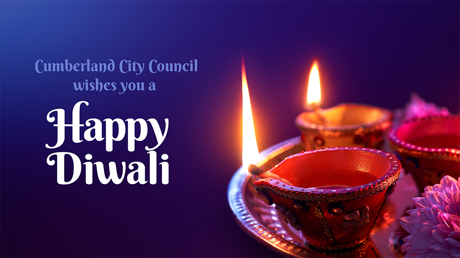Cumberland City Council wishes you a Happy Diwali 1 to 7 November 2021